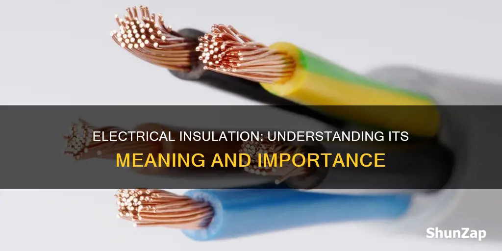 what does electrical insulation mean