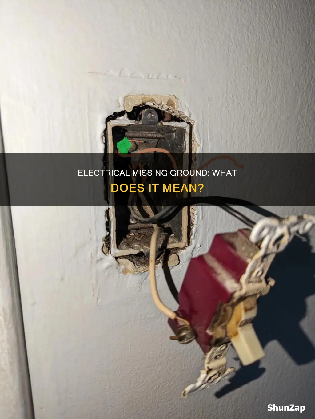 what does electrical missing ground mean