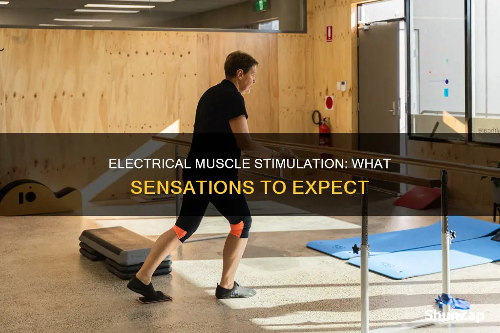 what does electrical muscle stimulation feel like