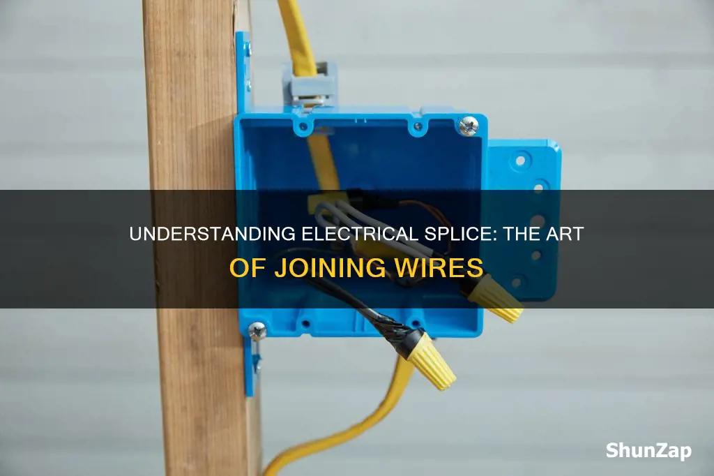 what does electrical splice mean