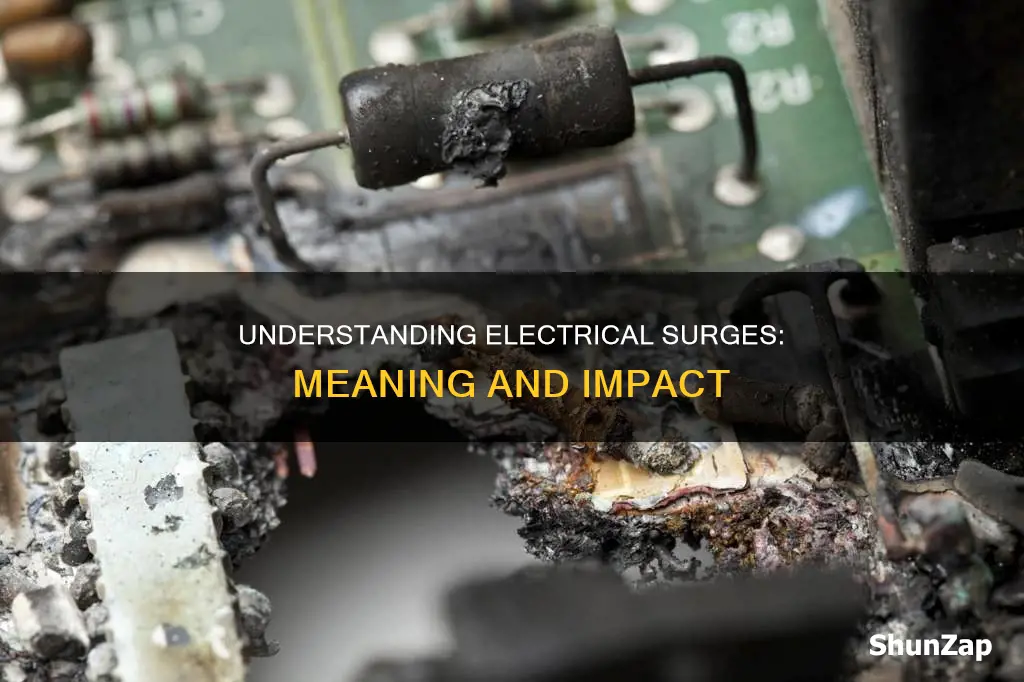 what does electrical surge mean