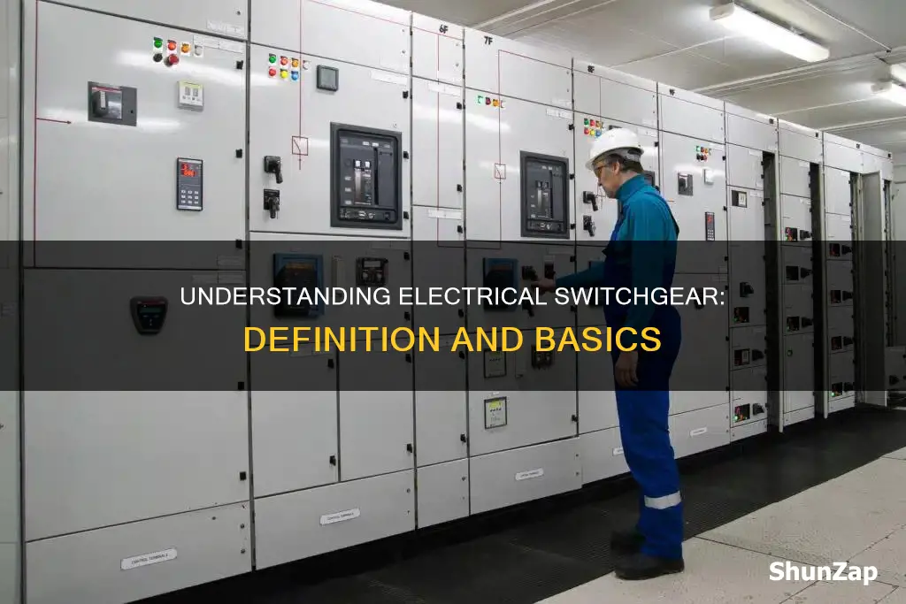 what does electrical switchgear mean