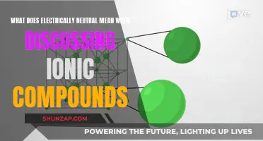Understanding Electrical Neutrality in Ionic Compounds