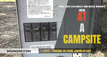 Electricity and Water: Essential Campsite Hookups Explained