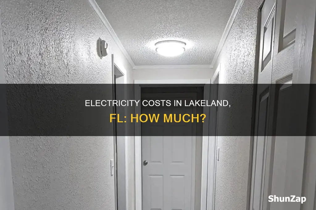 what does electricity cost in lakeland fl