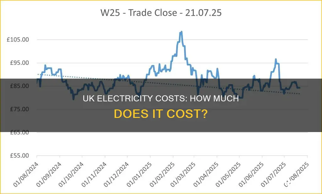 what does electricity cost in the uk