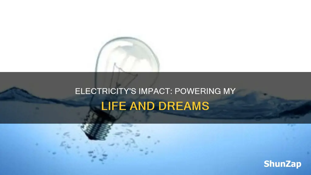 what does electricity mean to me essay