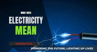Electricity: Powering Our World, What Does it Mean?
