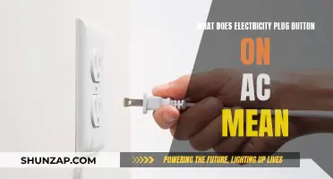 Electricity Plug Button on AC: What Does It Mean?