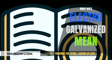 Understanding Electro Galvanization and Its Meaning