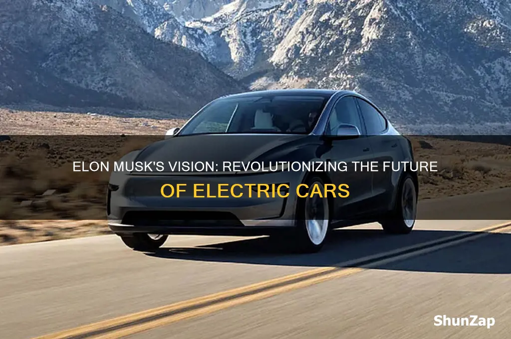 what does elon musk say about electric cars