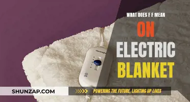 Understanding Electric Blanket Settings: What Does "FF" Mean?
