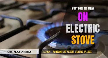 Understanding the F10 Function on Your Electric Stove