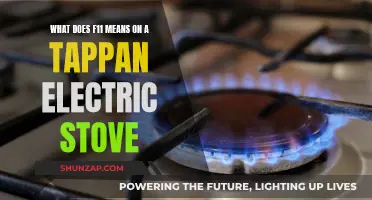 Understanding the F11 Error Code on Your Tappan Electric Stove