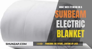 Understanding the F2 Function on Your Sunbeam Electric Blanket