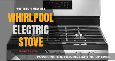 Understanding the F2 Error Code on Your Whirlpool Electric Stove