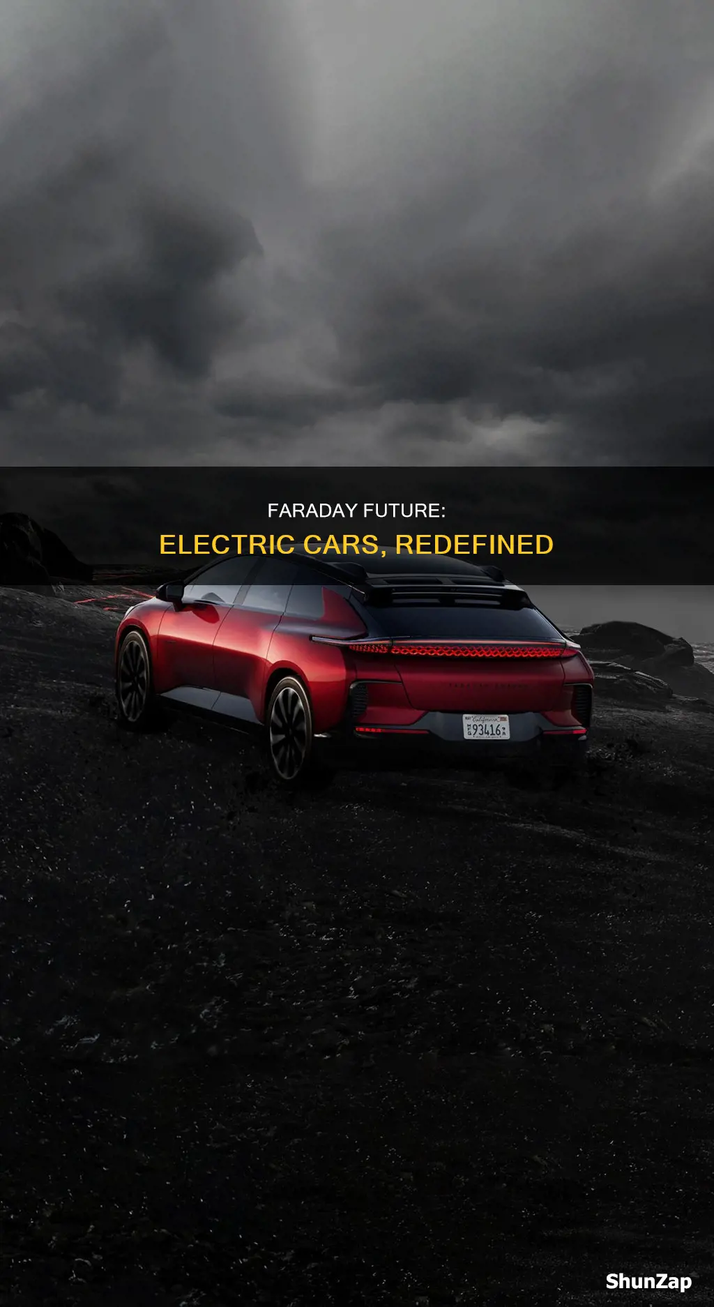 what does faraday future intelligent electric do