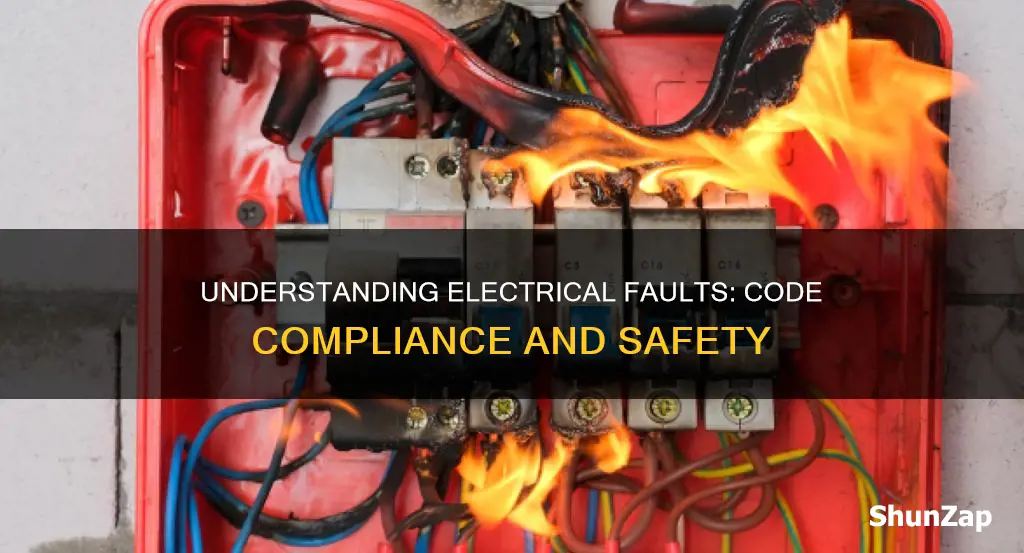 what does fault mean in electrical code