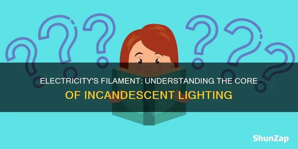 what does filament mean in electricity
