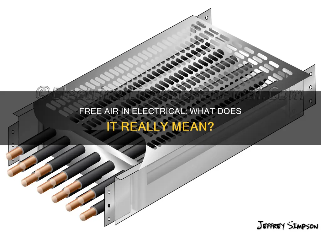 what does free air mean in electrical