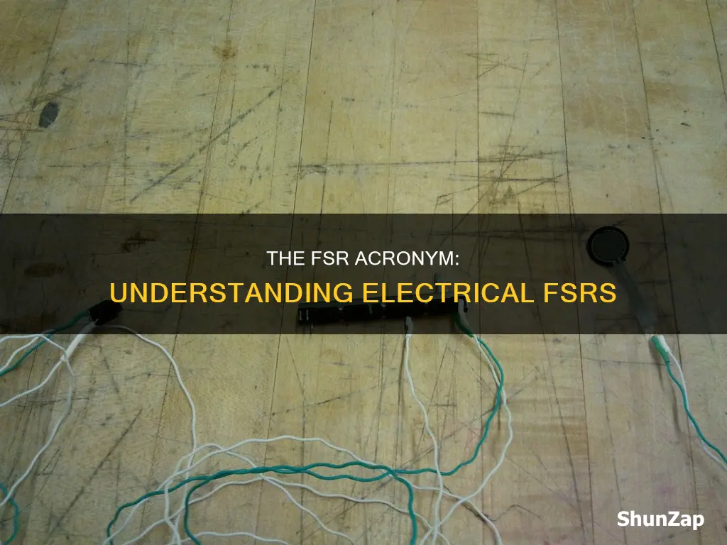 what does fsr stand for in electrical