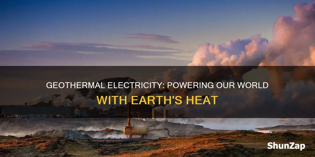 what does geothermal electricity mean
