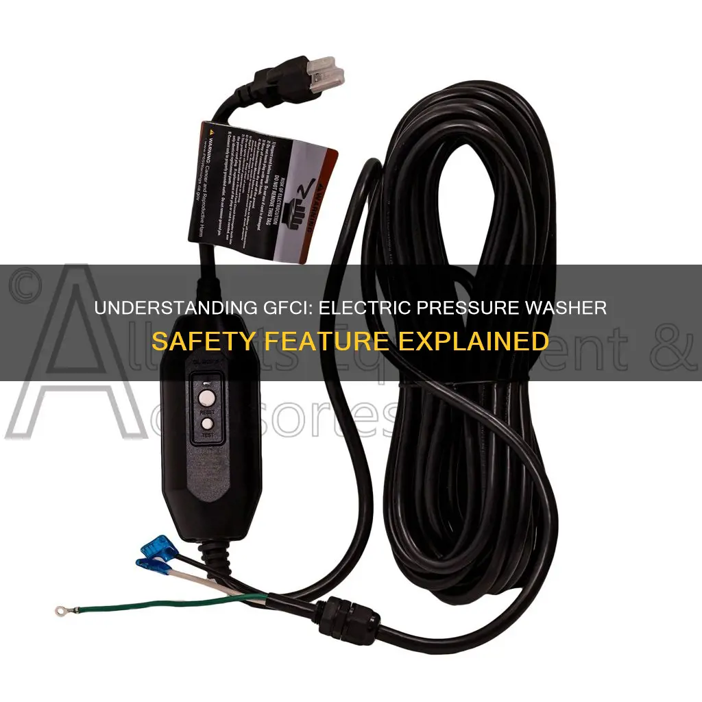 what does gfci mean on a electric pressurer washer