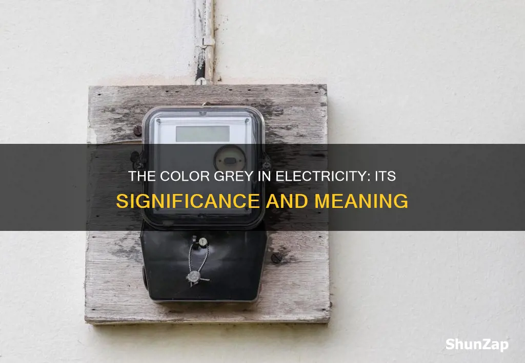 what does grey mean in electricity