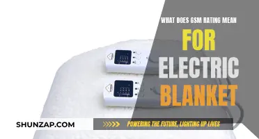 GSM Rating: Electric Blanket Warmth and Comfort Explained