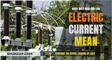 Understanding Electric Current: High and Low Voltage Explained