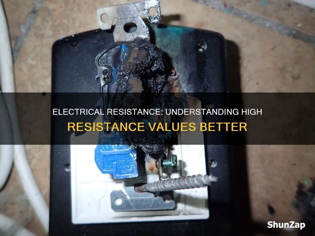 what does high electrical resistance mean