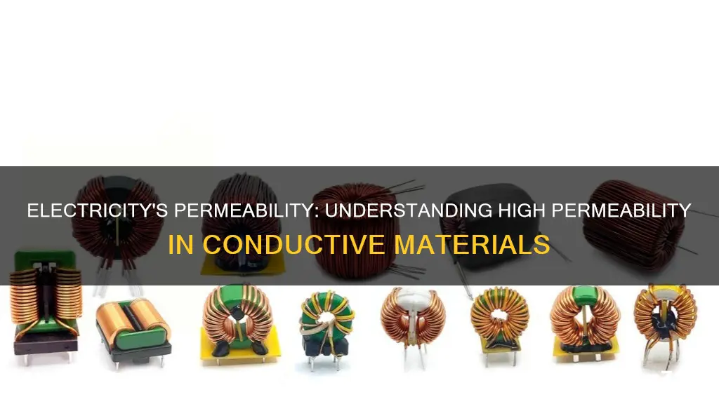 what does highly permeable mean in electricity