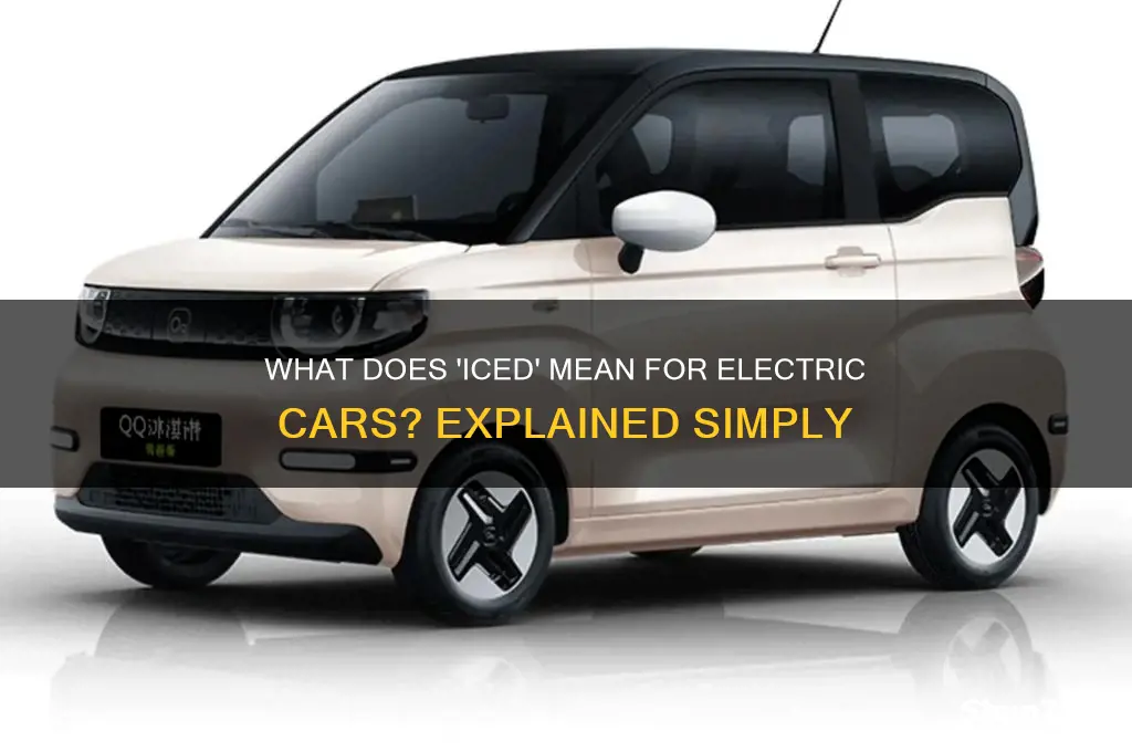 what does iced mean electric cars