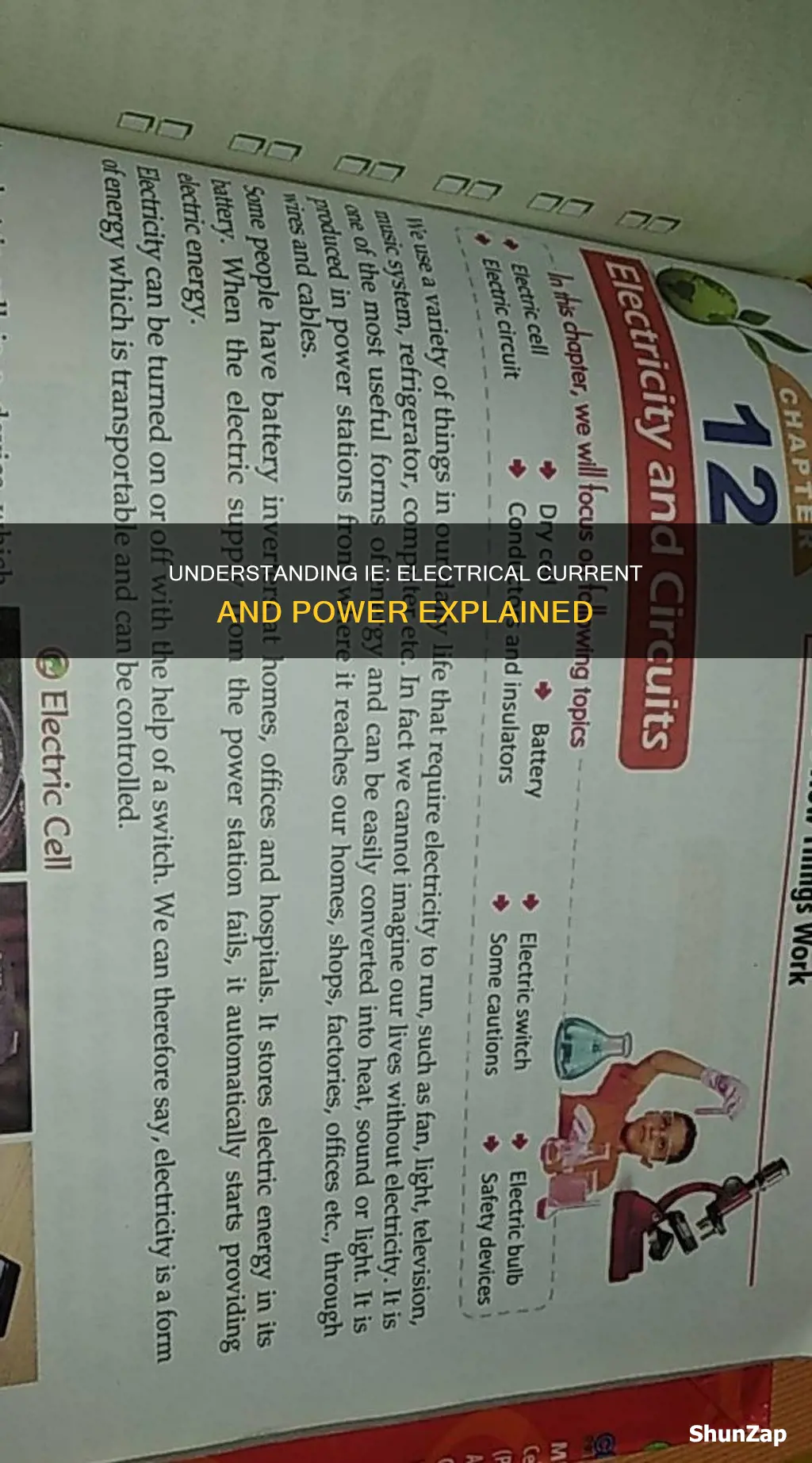what does ie stand for in electricity