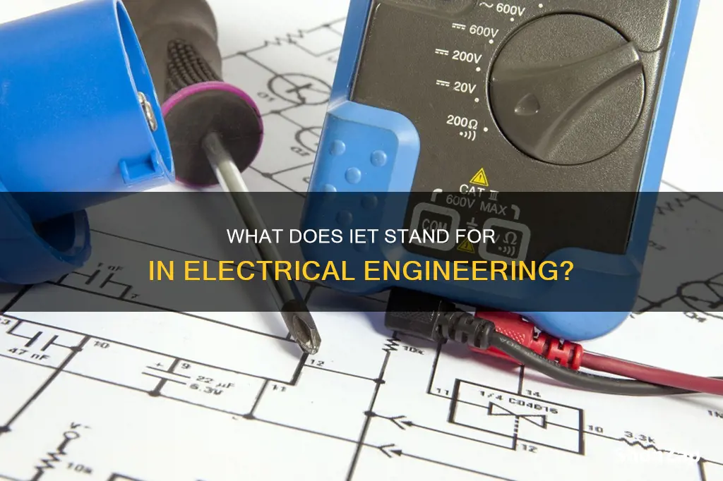 what does iet stand for in electrical