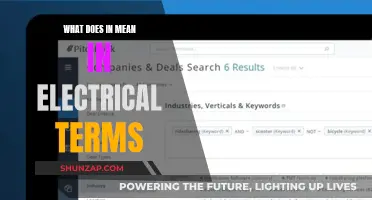 Understanding 'In' in Electrical Terms: A Comprehensive Guide
