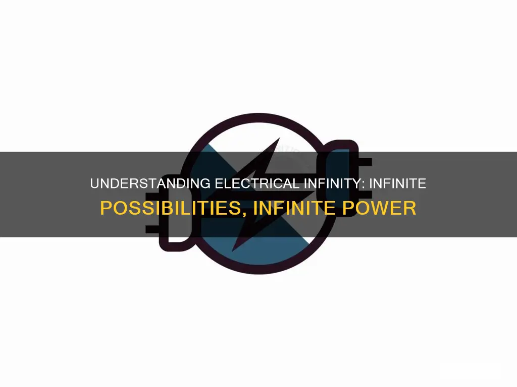 what does infinity mean in electrical terms