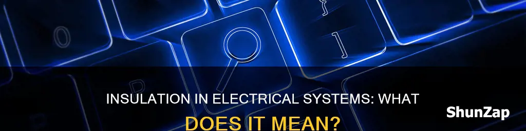 what does insulated mean in electrical talk