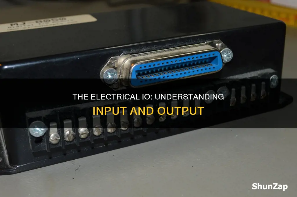 what does io mean electrical