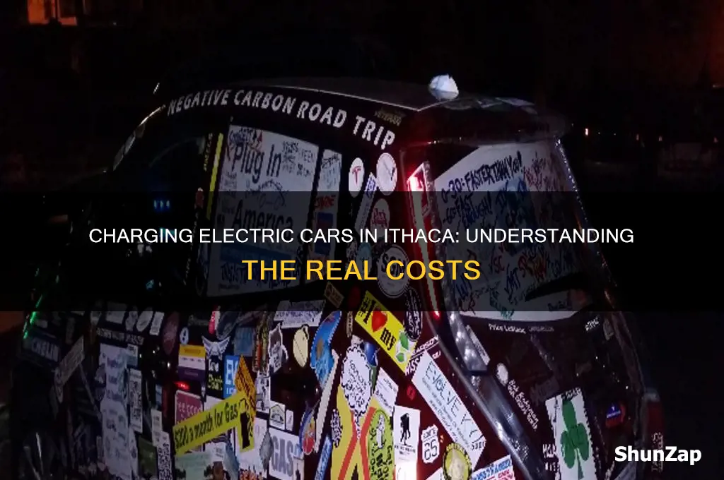 what does it cost to charge electric car in ithaca