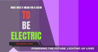 The Buzzing Brilliance of Electric Colors