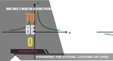 Understanding Electric Potential: Zero as a Reference Point