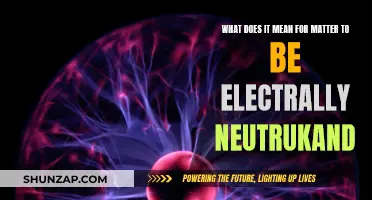 Electrically Neutral Matter: What Does It Mean?