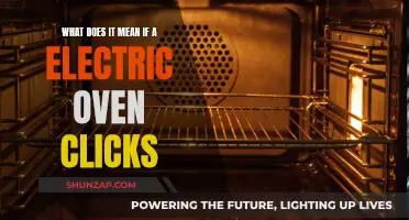 Troubleshooting an Electric Oven: Clicking Noises Explained