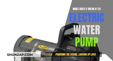 Electric Water Pumps: How Do They Work and Benefits?