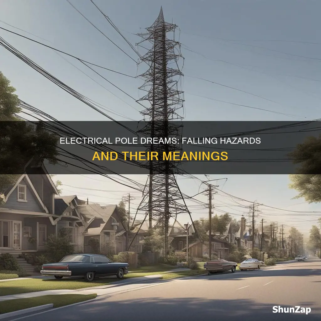 what does it mean to dream of falling electrical poles