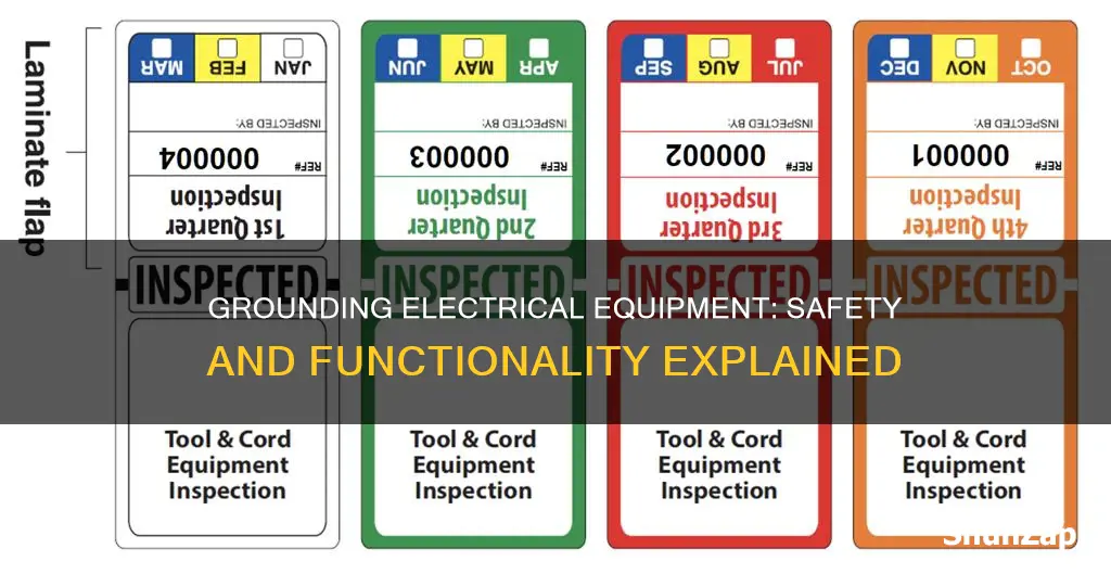 what does it mean to ground electrical equipment