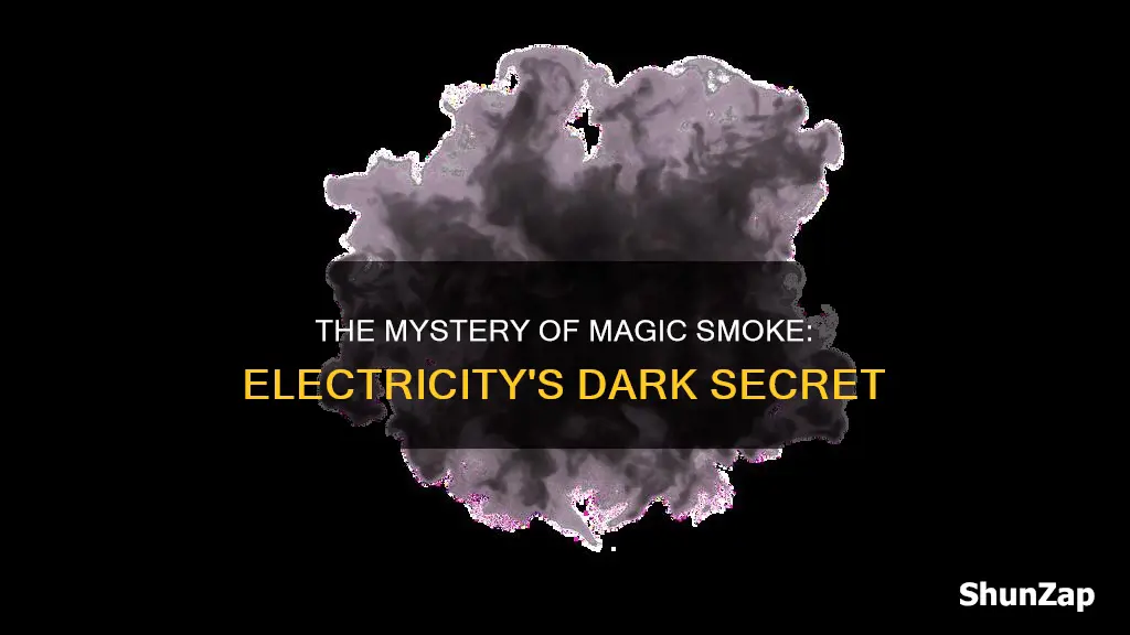 what does it mean to release the magic smoke electricity