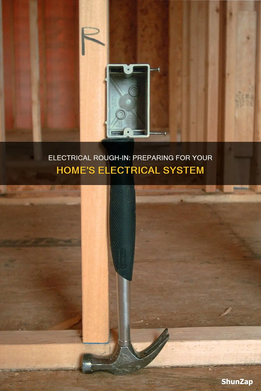 what does it mean to rough in electrical