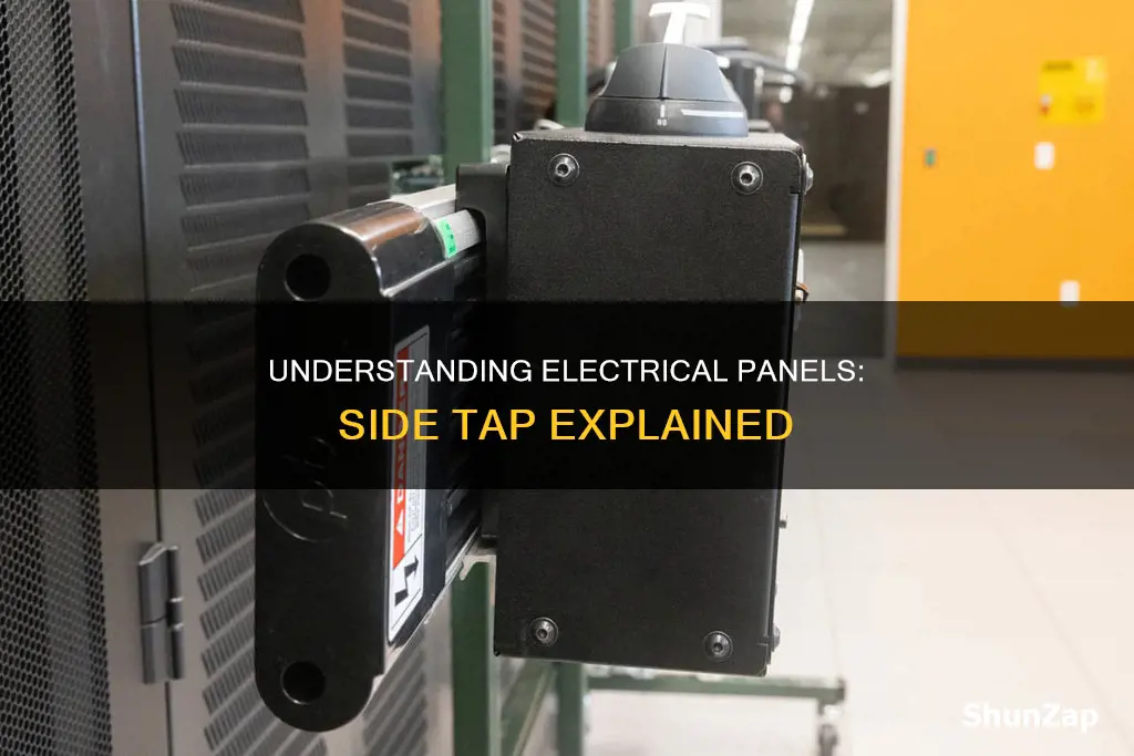 what does it mean to side tap at electrical panel